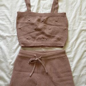 ASTR the Label Knitted Set - NWOT